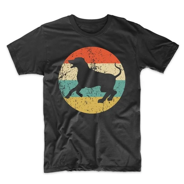 

Men's Rhodesian Ridgeback Shirt Retro Rhodesian Ridgeback Dog Breed Icon T-Shirt