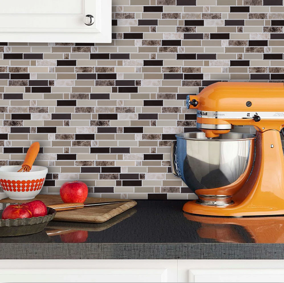 Яркая плитка наклейки на стену самоклеящиеся виниловые обои 3D кирпичная