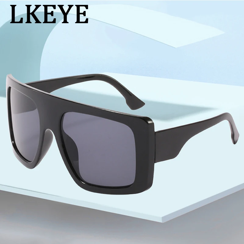 

2021 Design Big Frame Oversized Sunglasses Women Vintage Gradient Punk Sun Glasses Female Shades Oculos