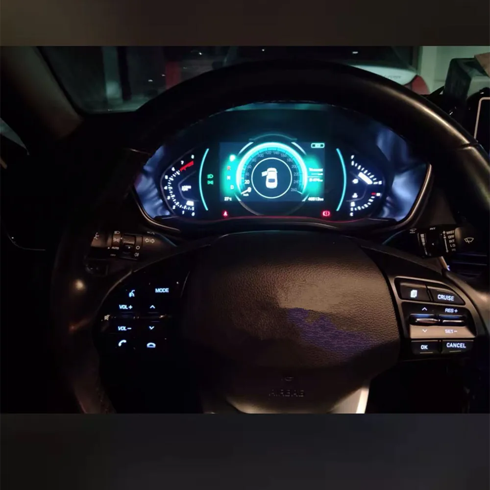 С хромированной кнопкой на рулевое колесо для Hyundai Elantra AD Sport 2016 2017 Encino 2018