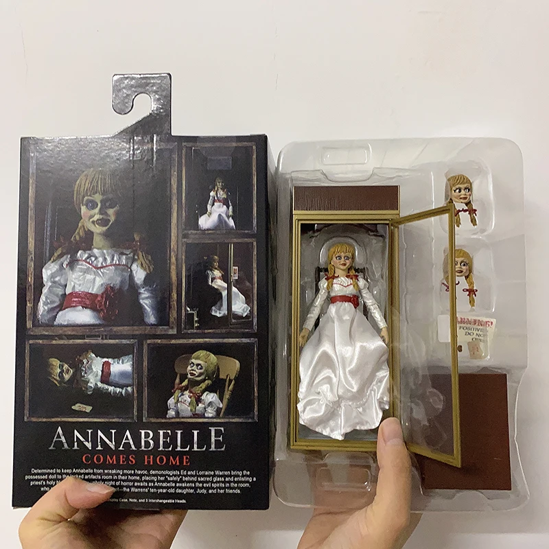 Фигурка NECA Annabelle возвращается домой фигурка героя фигурки Оригинальная версия 18