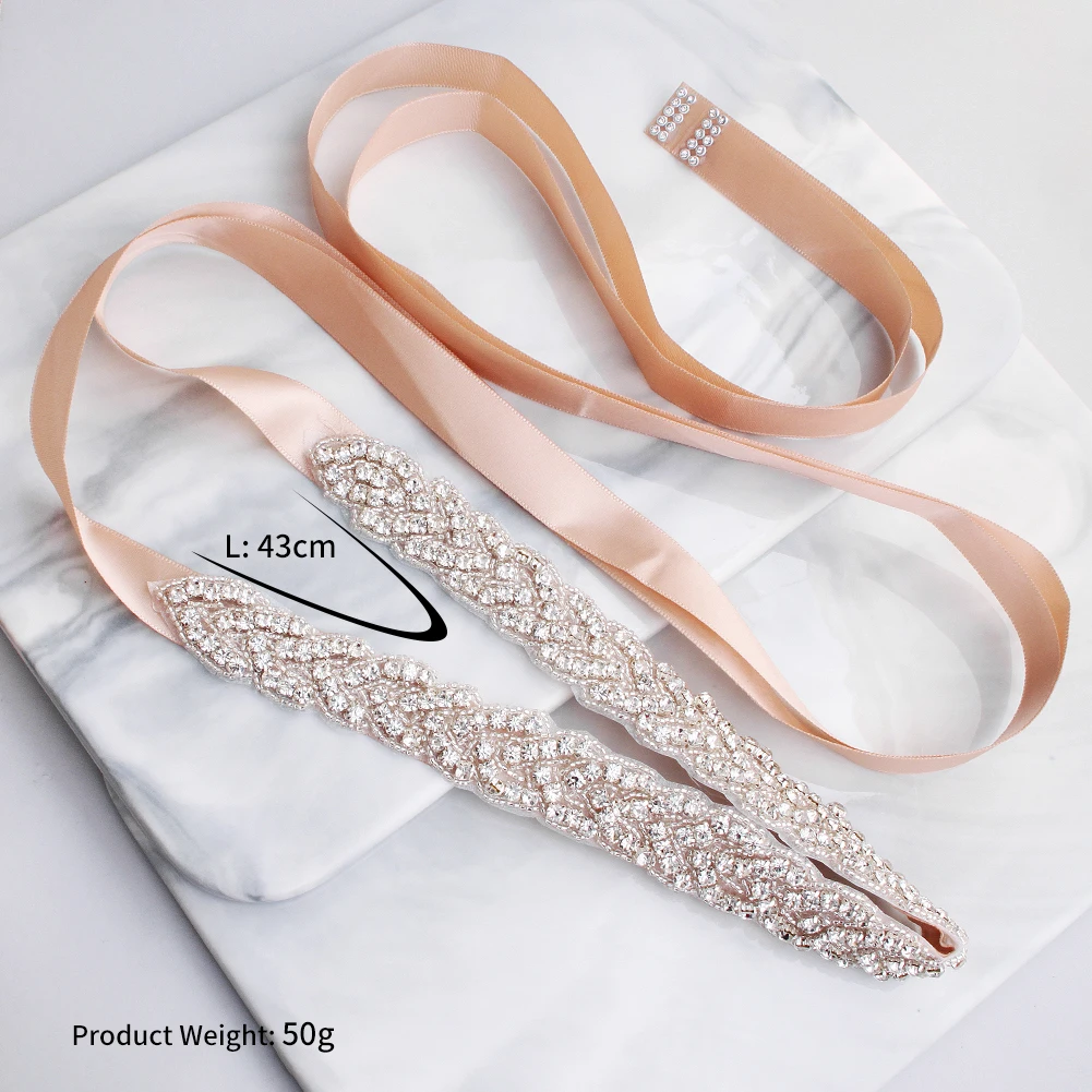 Женский ремень для свадебного платья Cinturon De невесты Дешевые Свадебные ремни