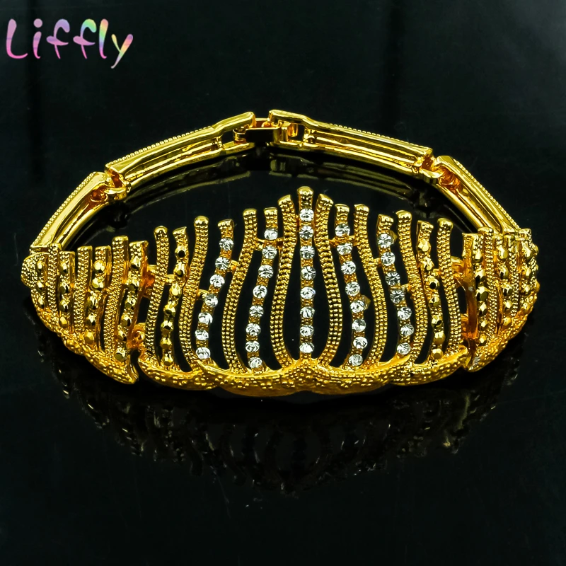 Африканские Ювелирные наборы классическое хрустальное ожерелье серьги кольцо