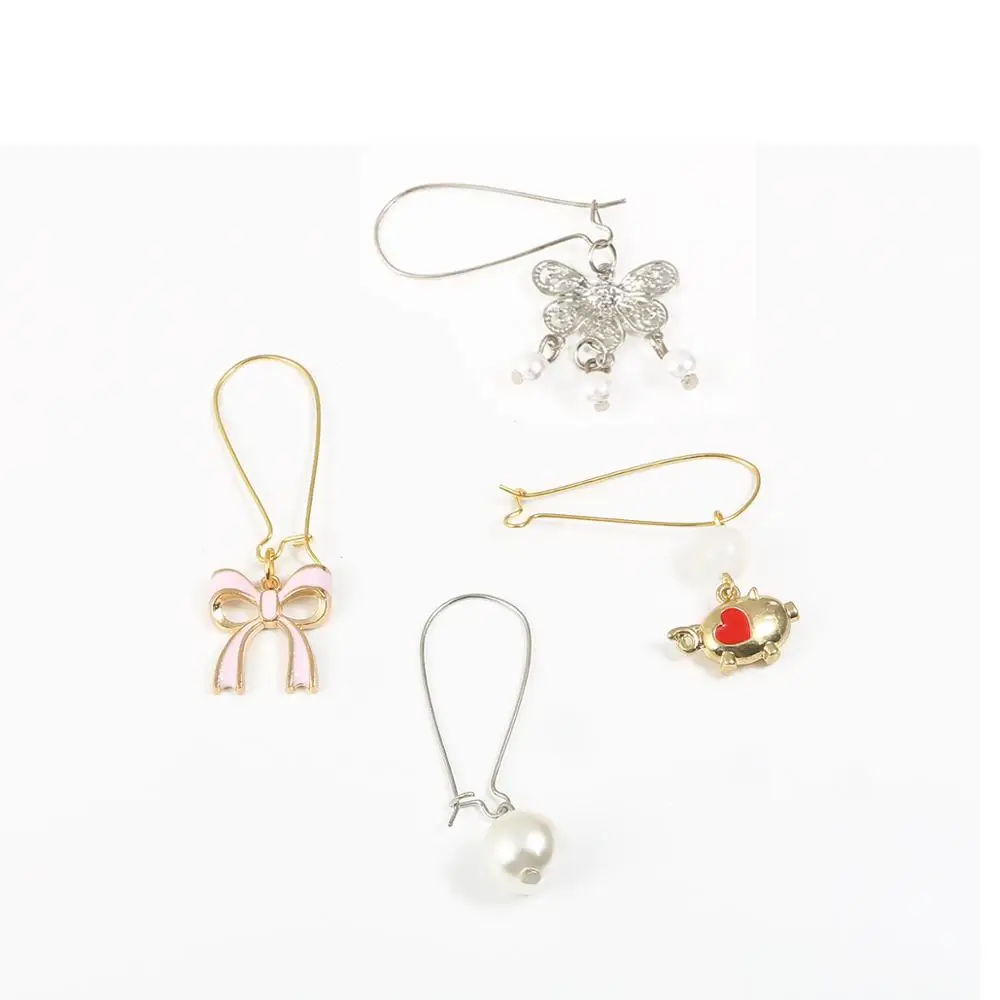 100 шт. серебряные/Золотые/Родиевые металлические зажимы для сережек гвоздиков