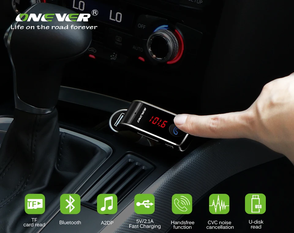 4 в 1 Hands Free Беспроводной Bluetooth fm передатчик G7 + AUX модулятор Автомобильный комплект