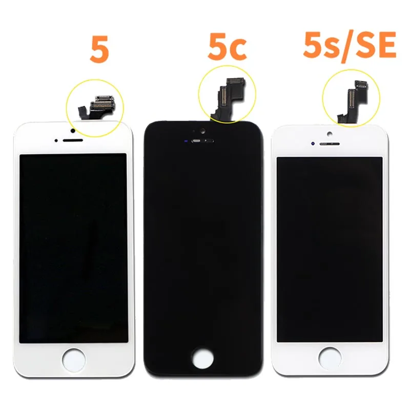 Новый дисплей для iPhone 6 7 8 6S Plus сенсорный ЖК экран 5 5C 5S SE без битых пикселей