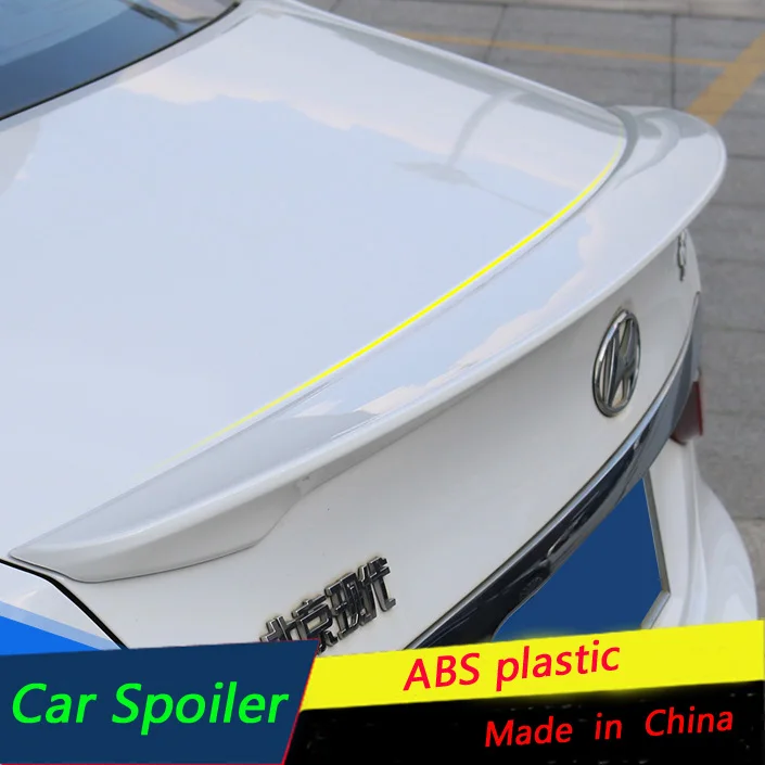 Для Hyundai Sonata 2011/12/13/2014 Спойлер ABS пластик Материал заднее крыло автомобиля праймер