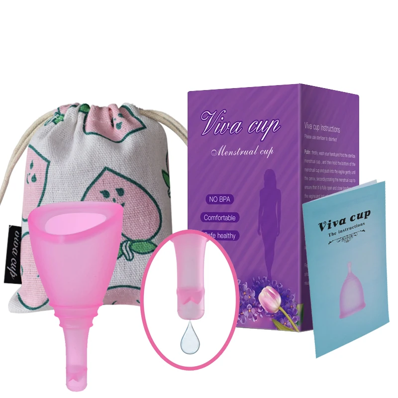 Менструальная чаша с дренажными клапанами медицинский силиконовый коллектор