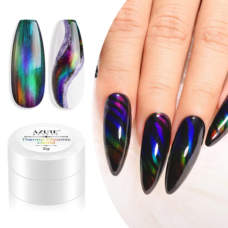 Термохромный Гель лак для ногтей Modelones термогель дизайна с изменением