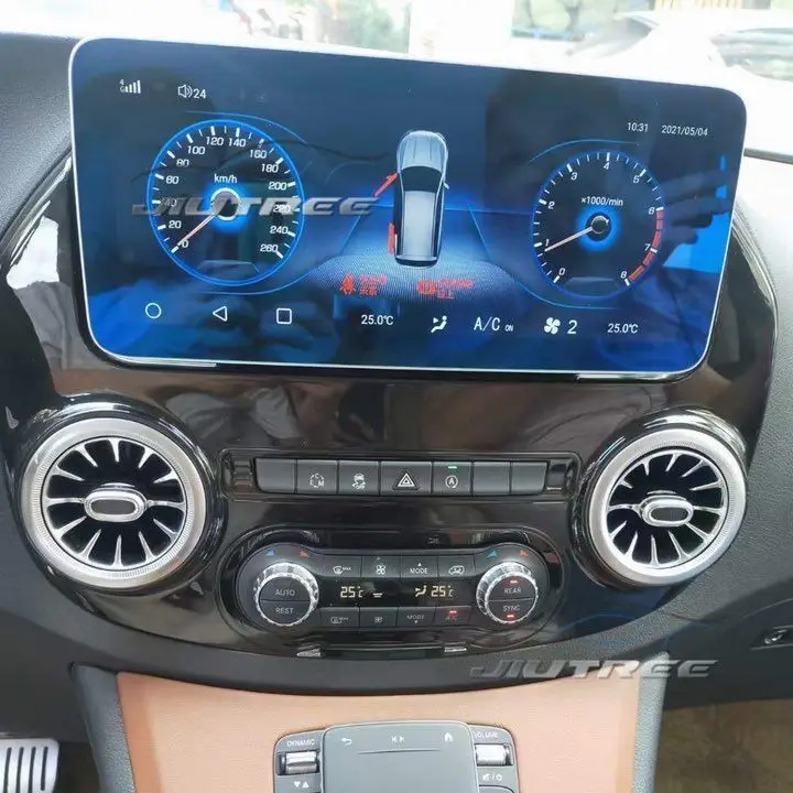 Автомобильная магнитола на Android 128 ГБ для Mercedes Benz V Class Vito Viano Valente Metris W447 2016-2018