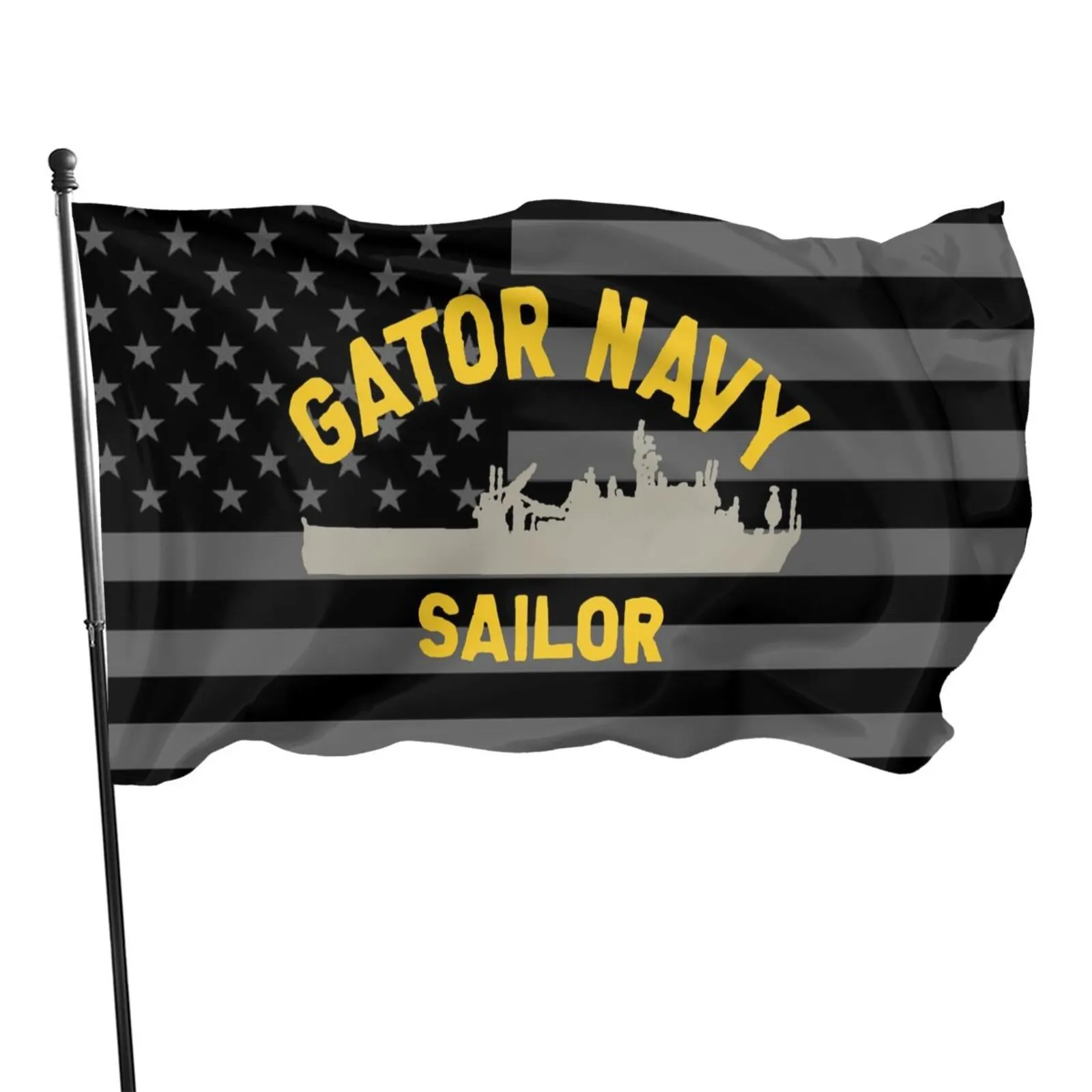 

Бесплатная доставка, 3D-печать на заказ, морской флаг гатора