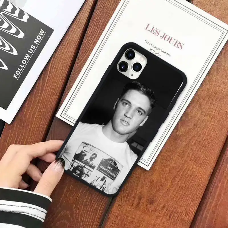 

Elvis Presley famous singer Kiss high quality Phone Case shell for iPhone 11 12 pro XS MAX 8 7 6 6S Plus X 5S SE 2020 XR