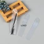 20 искусственных ПВХ косметических инструментов, сумка для хранения кистей, прозрачная сумка для ножниц, сумка для зажима бровей посылка вке