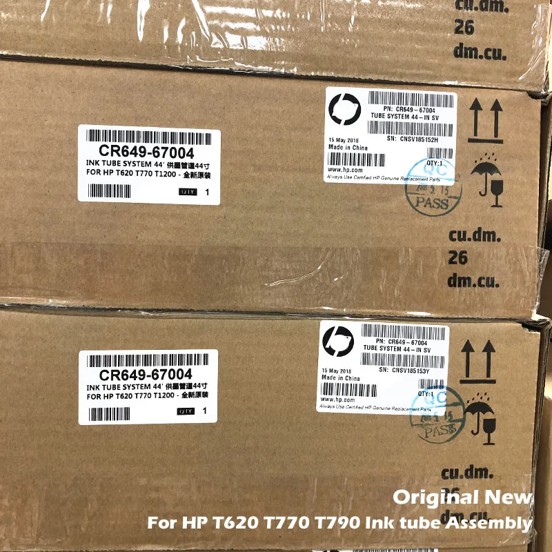 Оригинал новый телефон Φ для HP T620 T770 T790 комплект чернильных трубок T795 1120 T1300 T2300 770