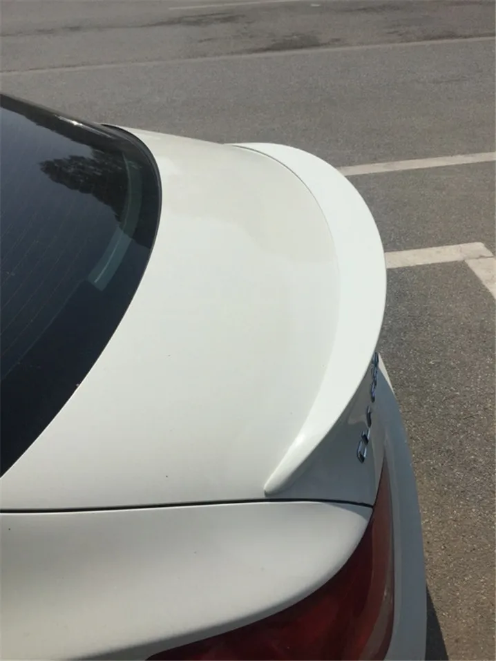 Спойлер для W117 2015-2018 Mercedes-Benz CLA CLA180 CLA200 спойлер из АБС-пластика цветное заднее