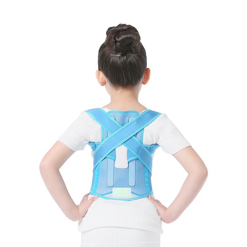 Регулируемый Корректор Осанки Спины с полимерным бандажом для поддержки киля