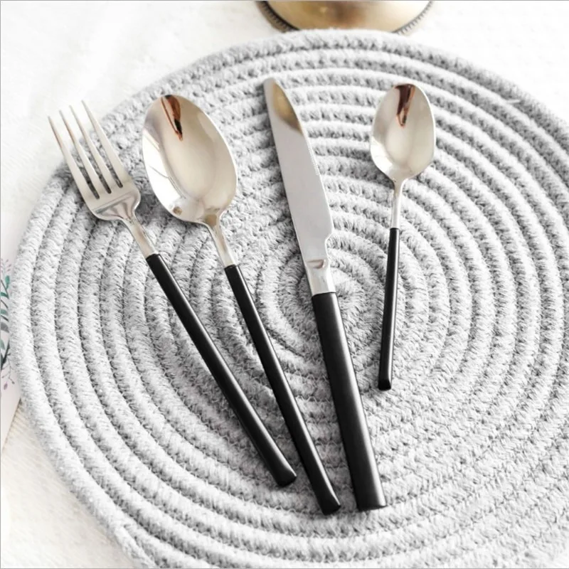 Набор столовых приборов из нержавеющей стали столовые приборы ножи для стейка