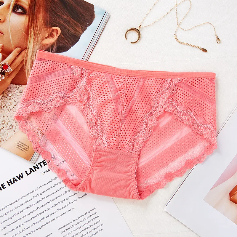 Новые кружевные трусики с вырезами сексуальное прозрачное дамское нижнее белье