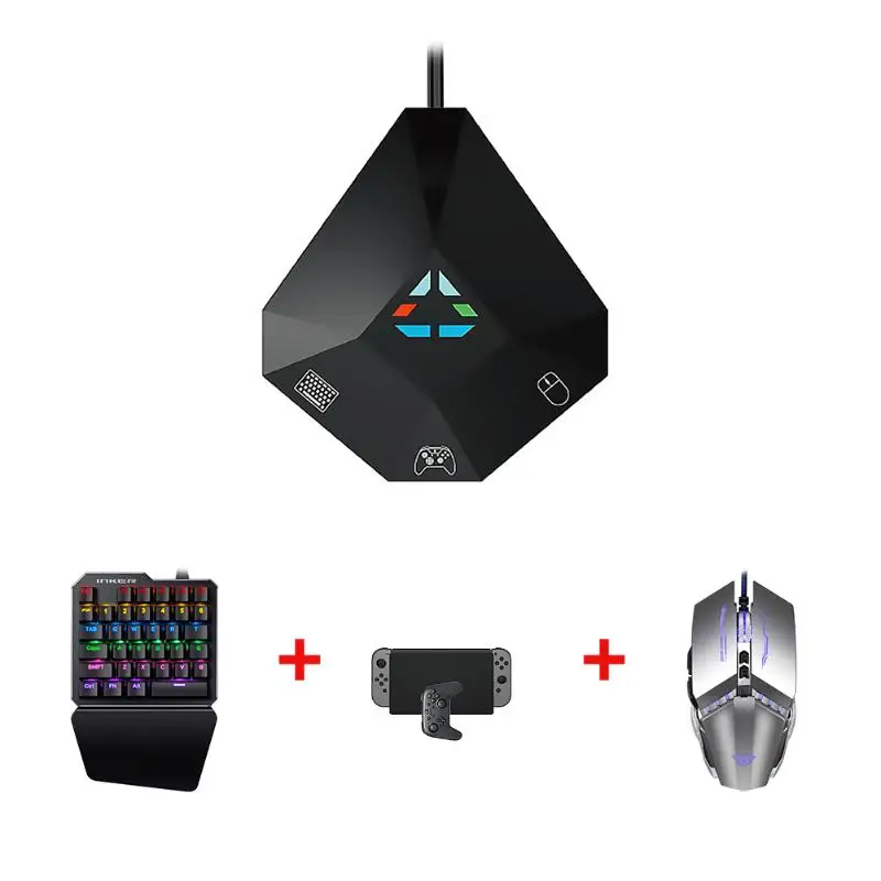 Контроллер PUBG для мобильных геймпадов конвертер игровой клавиатуры мыши NS Switch