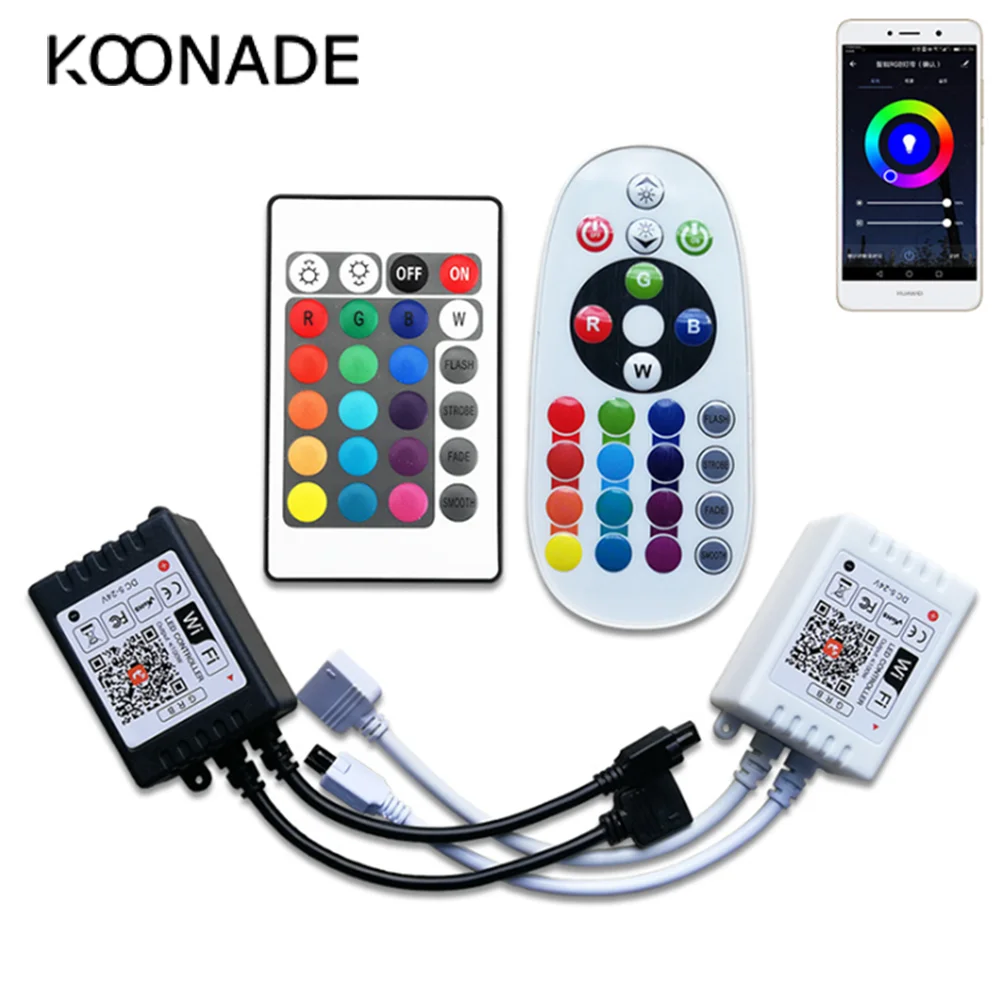 Новый умный WIFI RGB контроллер беспроводной LED пульт дистанционного управления