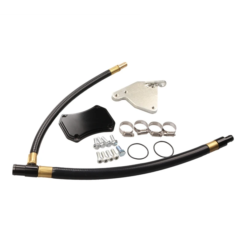 Клапан охлаждения Delete Kit 6.6L Duramax LML дизель подходит для Chevrolet 2011 2015 GMC Chevy EGR система