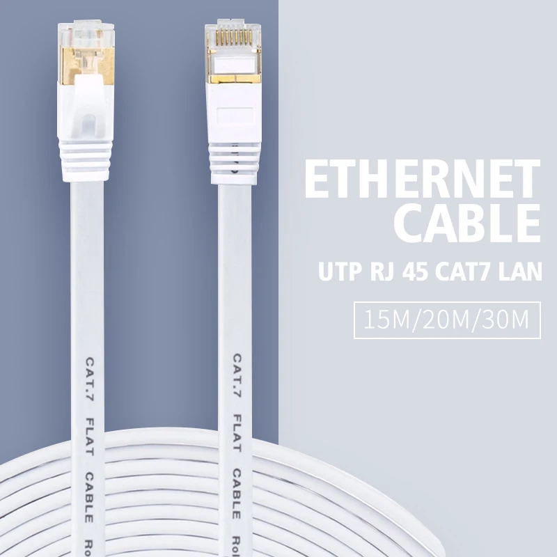 Cable Ethernet de red Cat7 Lan UTP RJ 45, Cable de red...