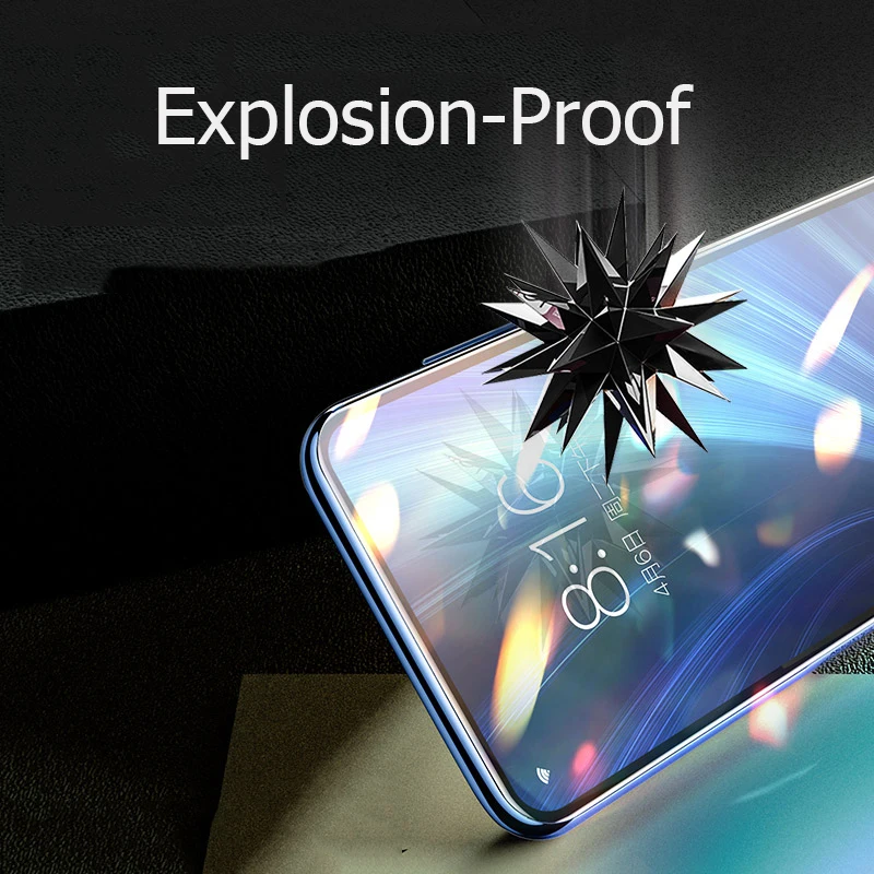 Lainergie 2 штуки для Xiaomi Poco F2 Pro Полное клеевое закаленное стекло 9H Противоударная