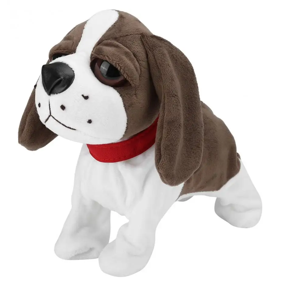 

Electronic Pets Sound Control Robot Dogs Bark Stand Walk Cute Interactive Toys Dog Electronic Husky Pekingese Toys For Kids gift