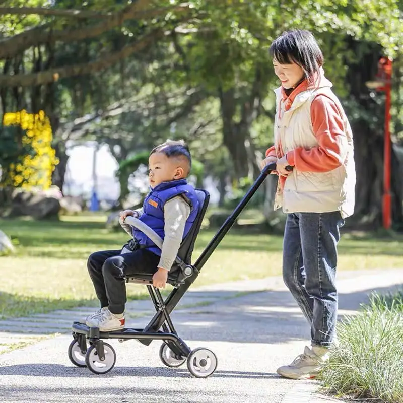 Портативная детская коляска 2 в 1 легкая дорожная для детей 3 5 7 лет|Легкая коляска|