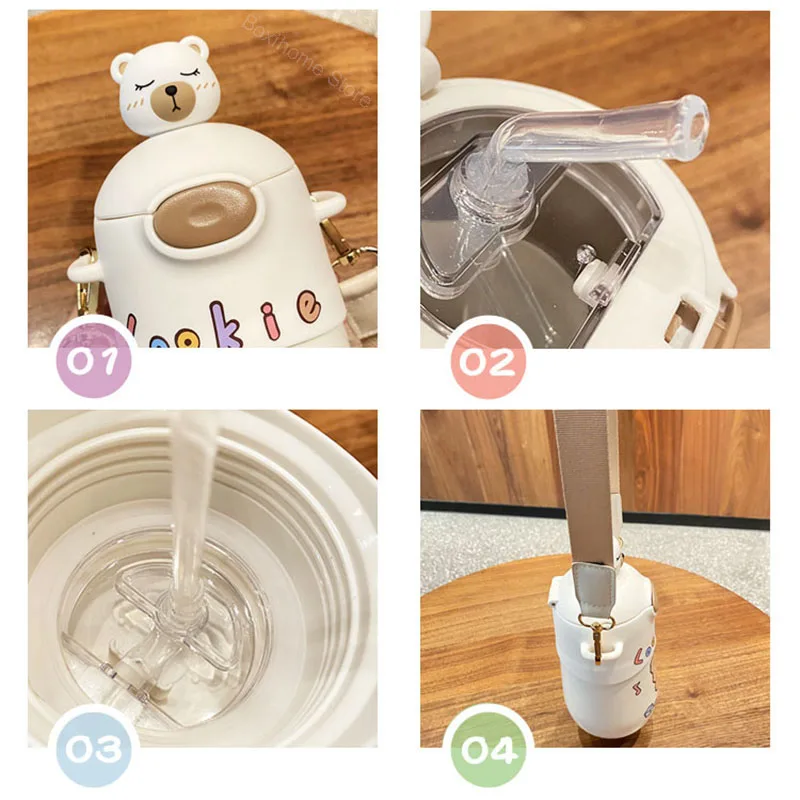 Термос из нержавеющей стали для девочек 500 мл | Дом и сад