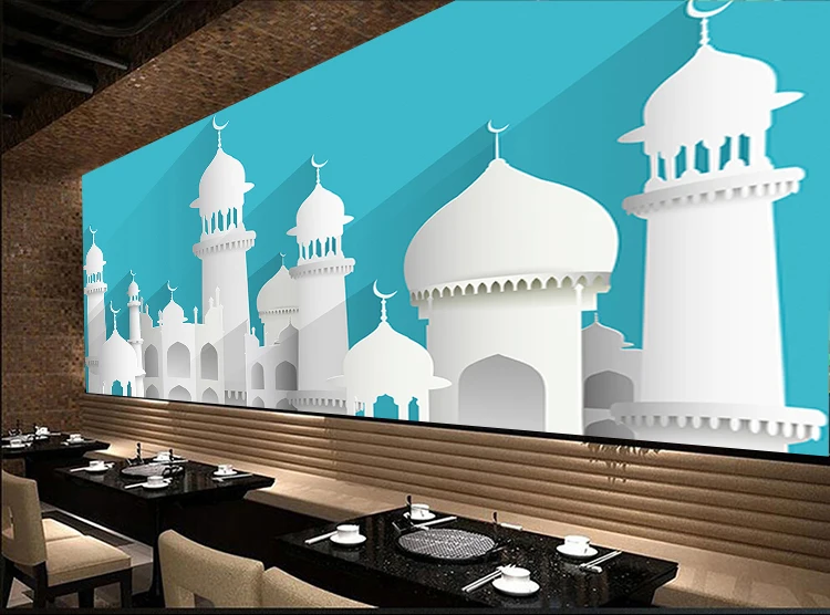 Мультяшные обои большого размера на заказ настенные ПВХ в стиле Арабской