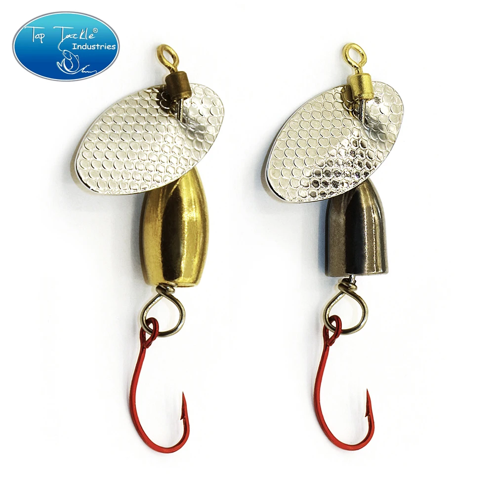 Металлическая блесна с вращающейся ложкой рыболовная приманка из вольфрамовой