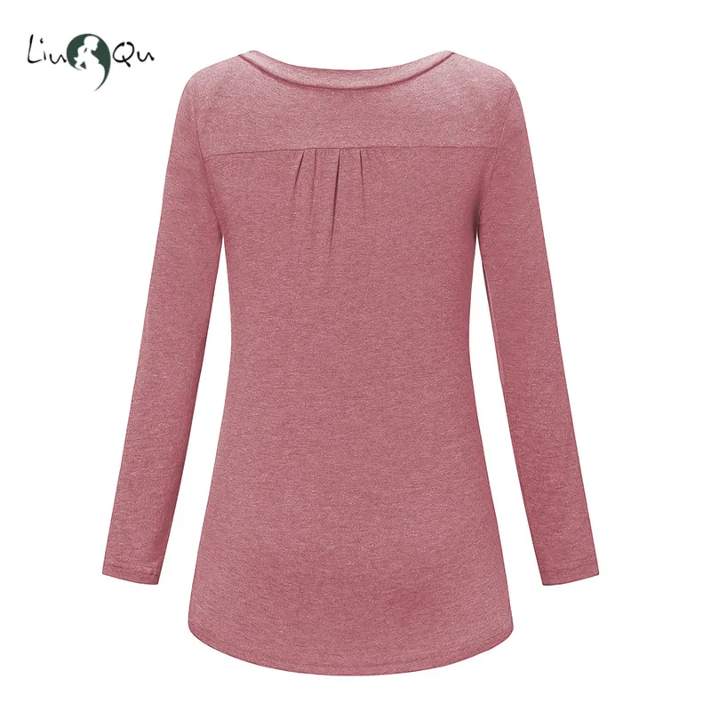 Одежда для беременных рубашка топы кормящих блузки с v образным вырезом женская