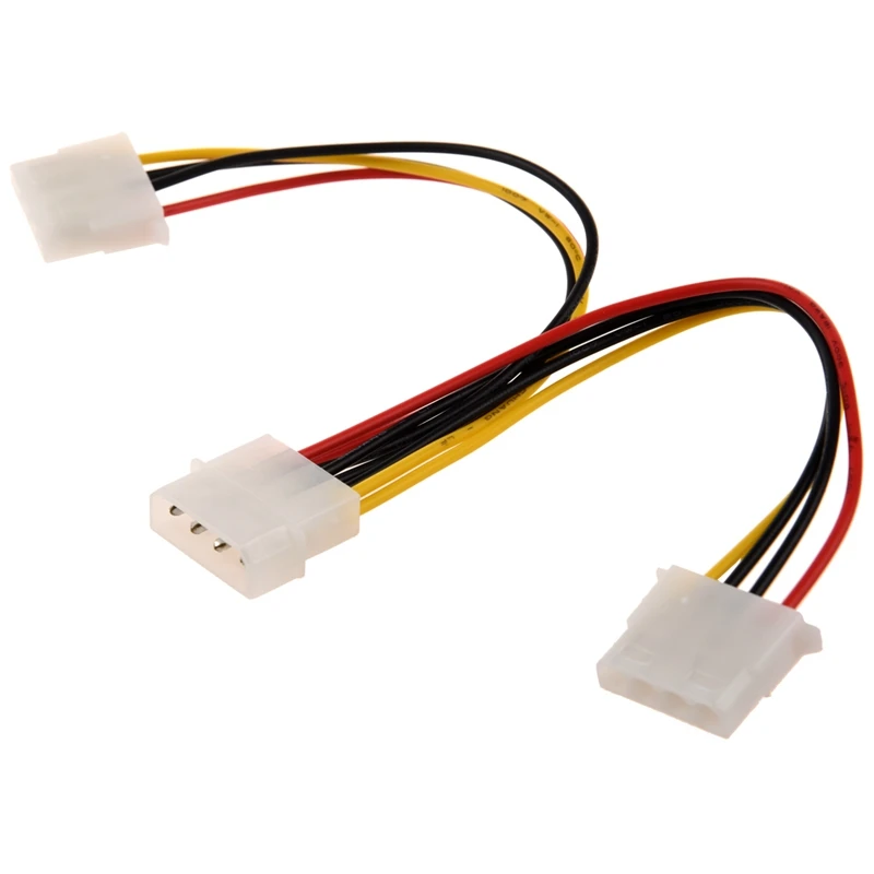 1 шт. 4-контактный Y-образный кабель источника питания Molex и 15-контактный адаптера