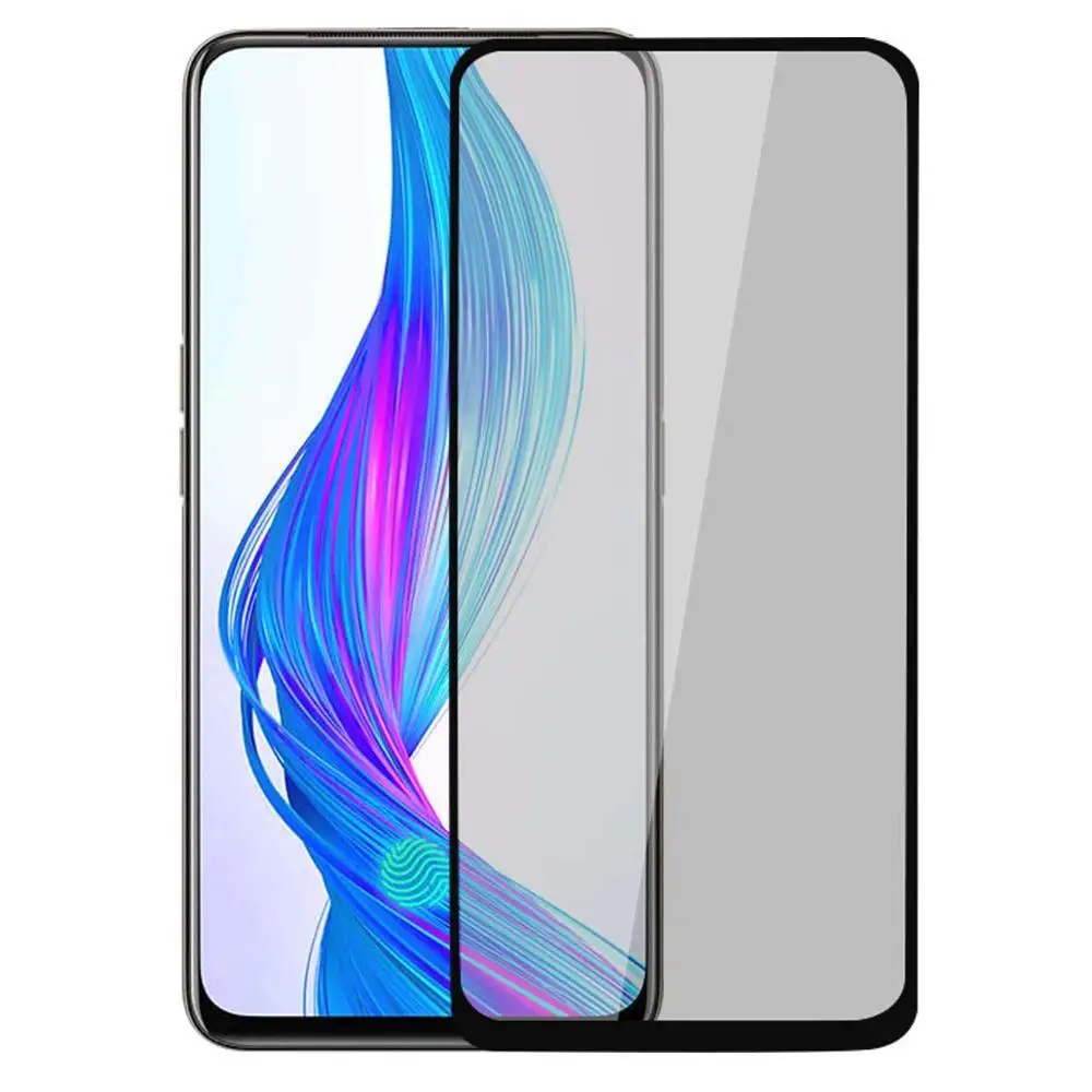 9D полное покрытие конфиденциальности закаленное стекло для OPPO Realme 1 2 3 Pro C1 анти