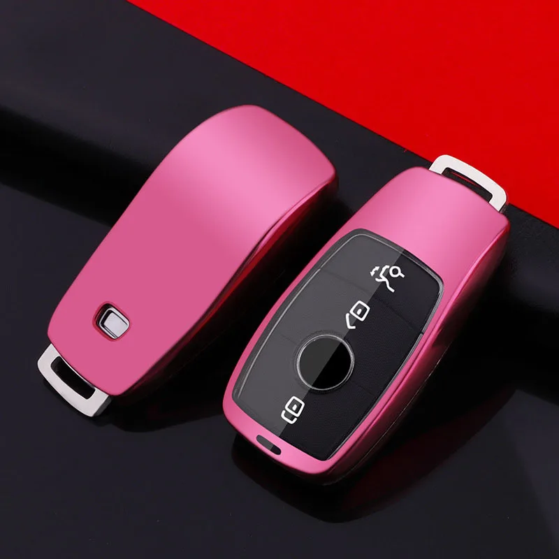 Чехол для автомобильного ключа из ТПУ и поликарбоната защитный чехол Mercedes Benz 2017 E