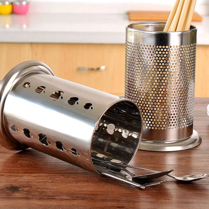 Стойка из нержавеющей стали для хранения палочек столовых приборов лопатка