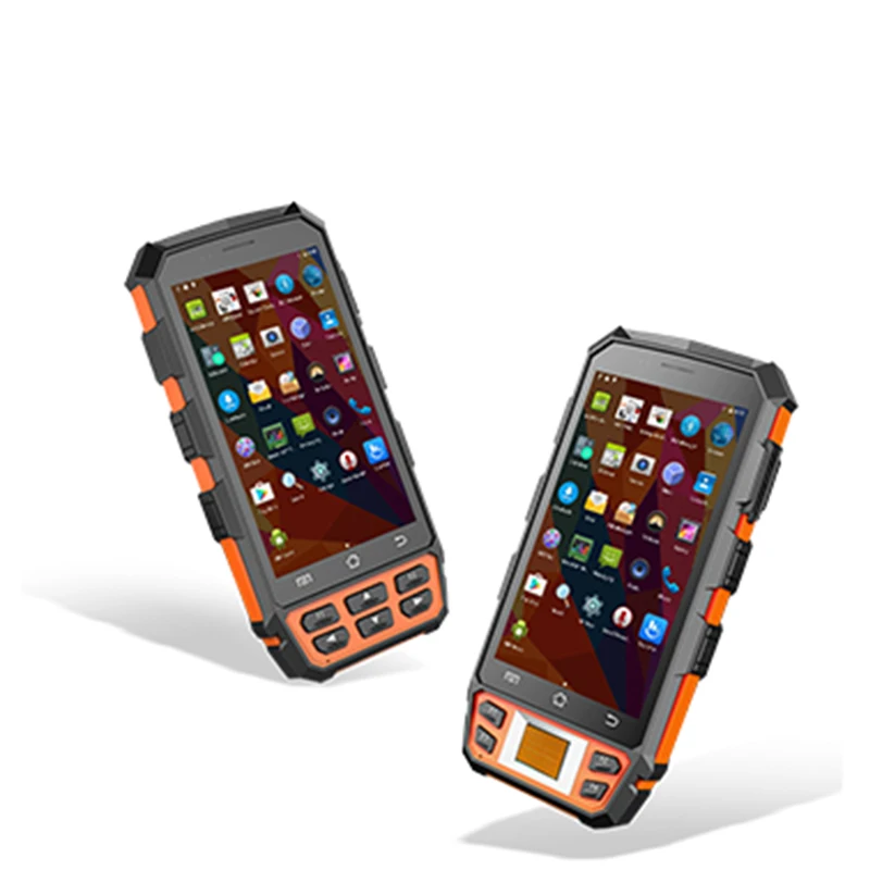 GPS Bluetooth прочный IP65 Android 7 0 4G PDA Ручной UHF/ HF/ LF RFID считыватель сканер сборщик
