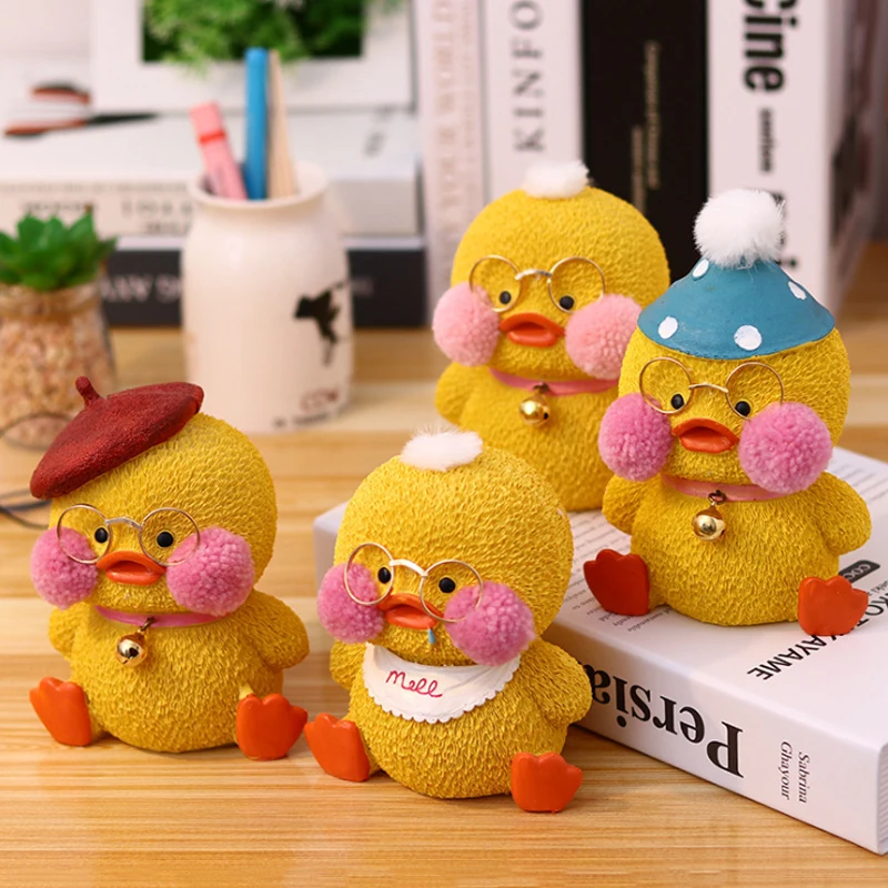 

Duck Piggy Bank Resin Craft Decoration Piggy Bank Home Decoration Children's Change Bank Duck Shaped Piggy Bank Coin Storage Box