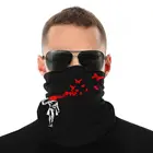 Женский шарф-бабочка Бэнкси, художественные шарфы, маска на половину лица, гетры для Хэллоуина, трубчатые банданы, ветрозащитные головные уборы для улицы