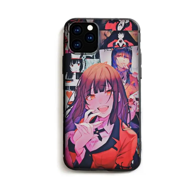 

Kakegurui Jabami Yumeko Phone Case for iPhone 11 12 13 Pro mini pro XS MAX 8 7 6 6S Plus X 5S SE 2020 XR