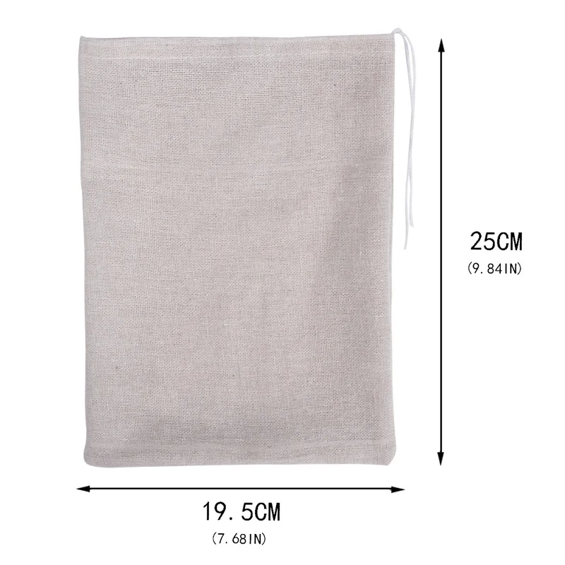 

Pure Cotton Gauze Bag Kitchen Soup Screen Bag Filter Drawstring Beam Pocket Kitchen Soup Soup Bag Seasoning Bag