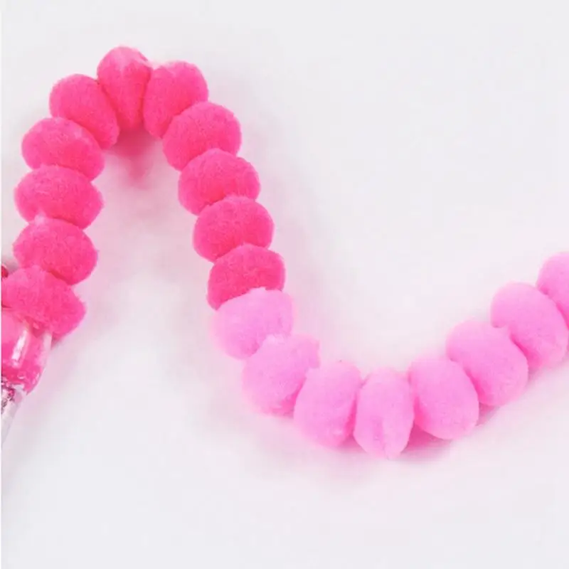 

1 Pcs Cat Toy Cat Teaser Wand Toy Interactive Funny Caterpillar Colorful Rod Teaser Wand Creative Plush Kitten Plays Stick Toys