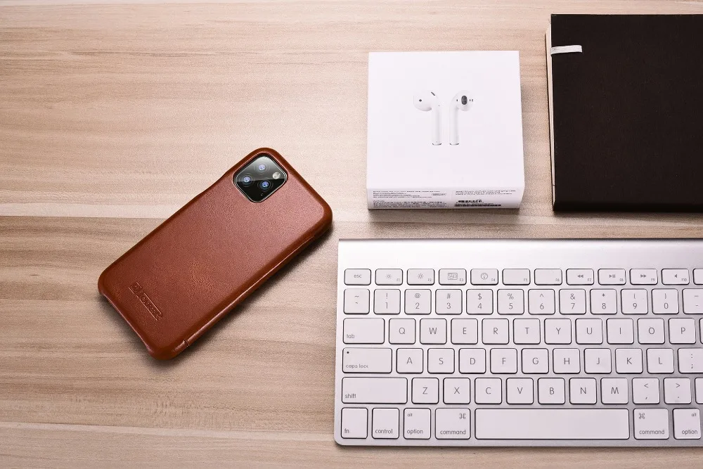 Флип-чехол для iPhone 11, чехол из натуральной кожи для iPhone 11 Pro Max, натуральная кожа, защитный чехол для iPhone XR X XS Max