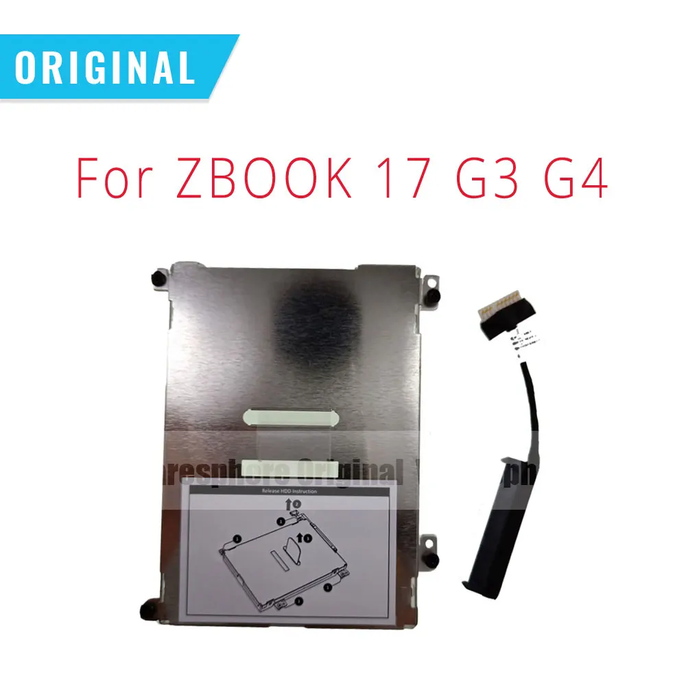 Новый оригинальный SATA SSD HDD кабель caddy кронштейн комплекты для HP zbook 15 G3 G4 ZBOOK 17