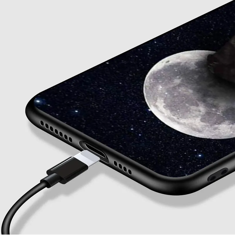 

Animal Panda Cute For iPhone 12 Pro Max Mini 11 Pro XS Max X XR 6S 6 7 8 Plus 5S Soft Black Phone Case