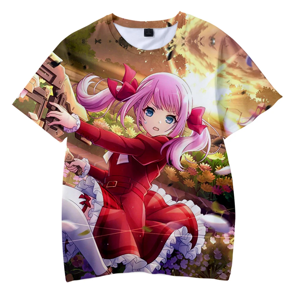 

Футболка Мужская/Женская классическая с 3D-принтом букета штурмовой лилии и круглым вырезом