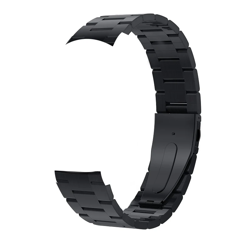 Black steel strap 2 LEMDIOE умные аксессуары для 22 мм Смарт-часы сменный ремешок L7 L9 DT зарядка из нержавеющей стали Силикагель кожаный ремешок - Цвет: Black steel strap 2