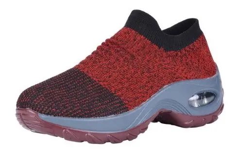 YEELOCA 2020 Woman Air Mesh Cushion Women m002 Fashion Sneakers Plus Size Ladies Damping Sport XE751 | Обувь
