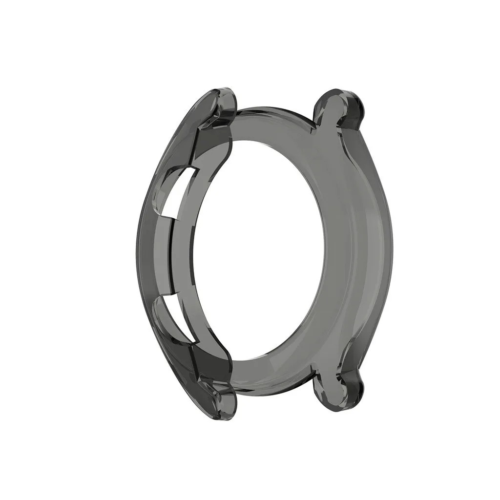 Прозрачный тонкий ТПУ защитный бампер для часов чехол huawei Watch GT2 42 мм ударопрочный